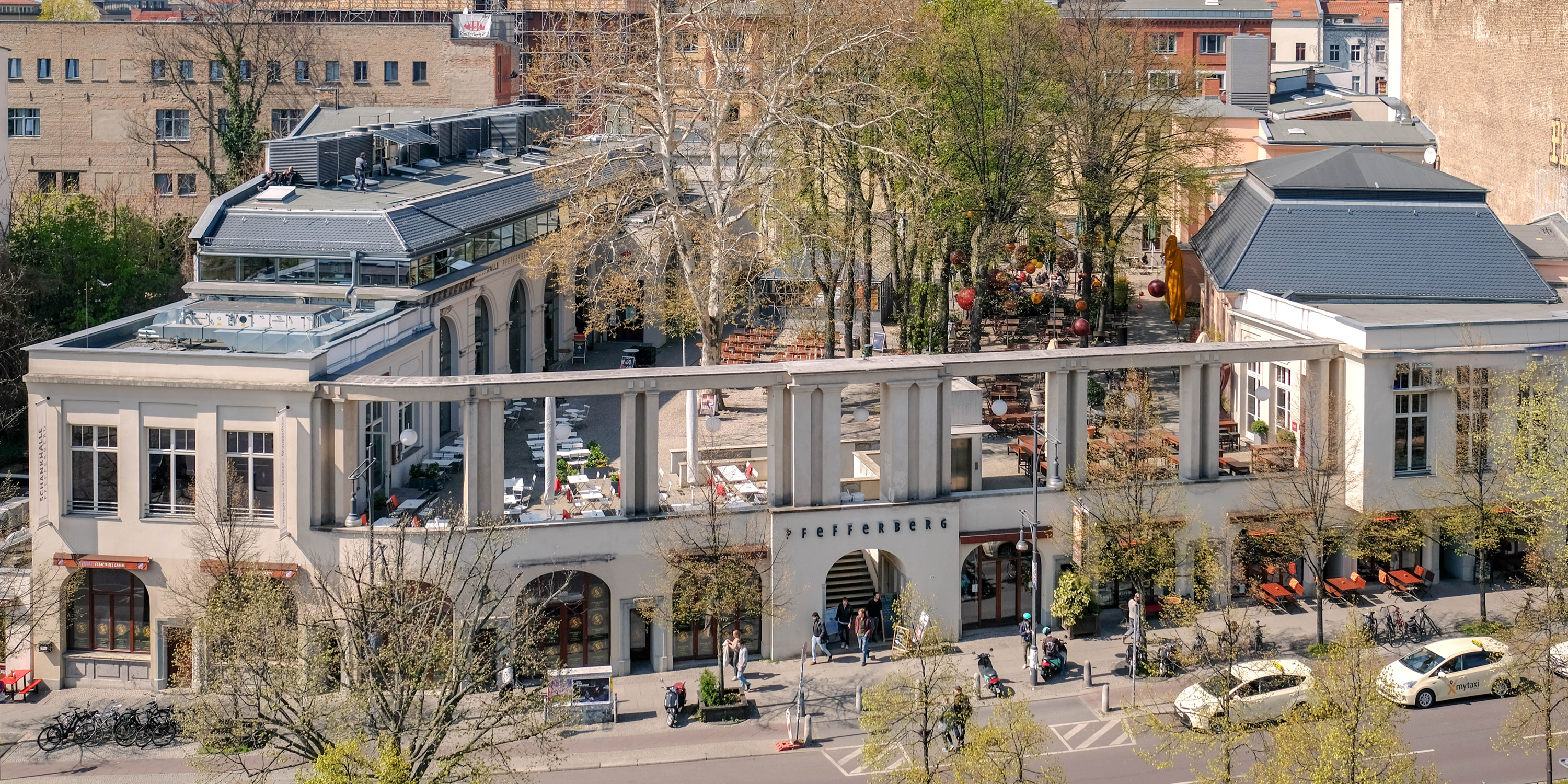 Pfefferberg Eingang zur Schönhauser Allee